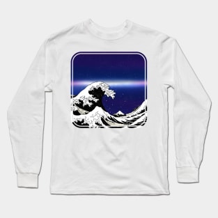 The Great Wave off Kanagawa Long Sleeve T-Shirt